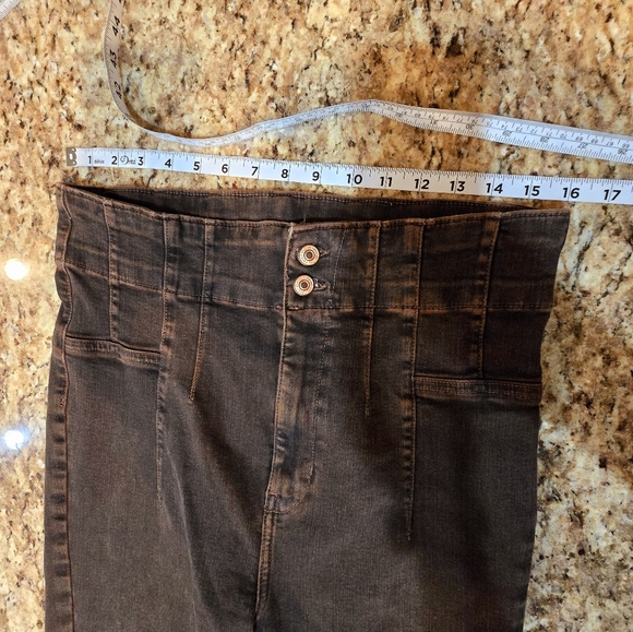 Free People We The Free Jayde Flare Jeans Size 32 - Picture 10 of 10